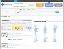 Tablet Screenshot of comentarium.com.br